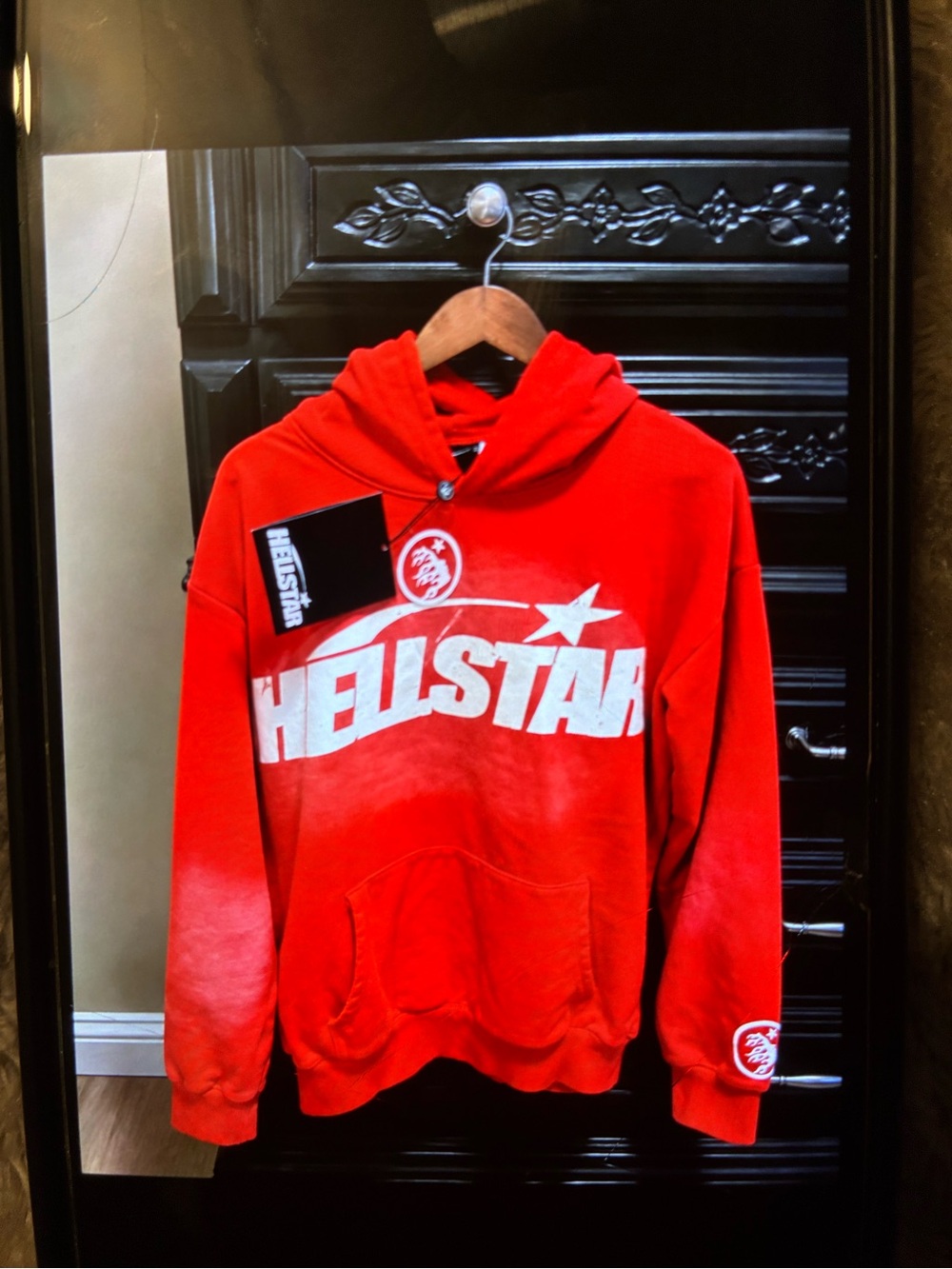 Helstar Red Crewneck Sweatshirt Hoodie - Men